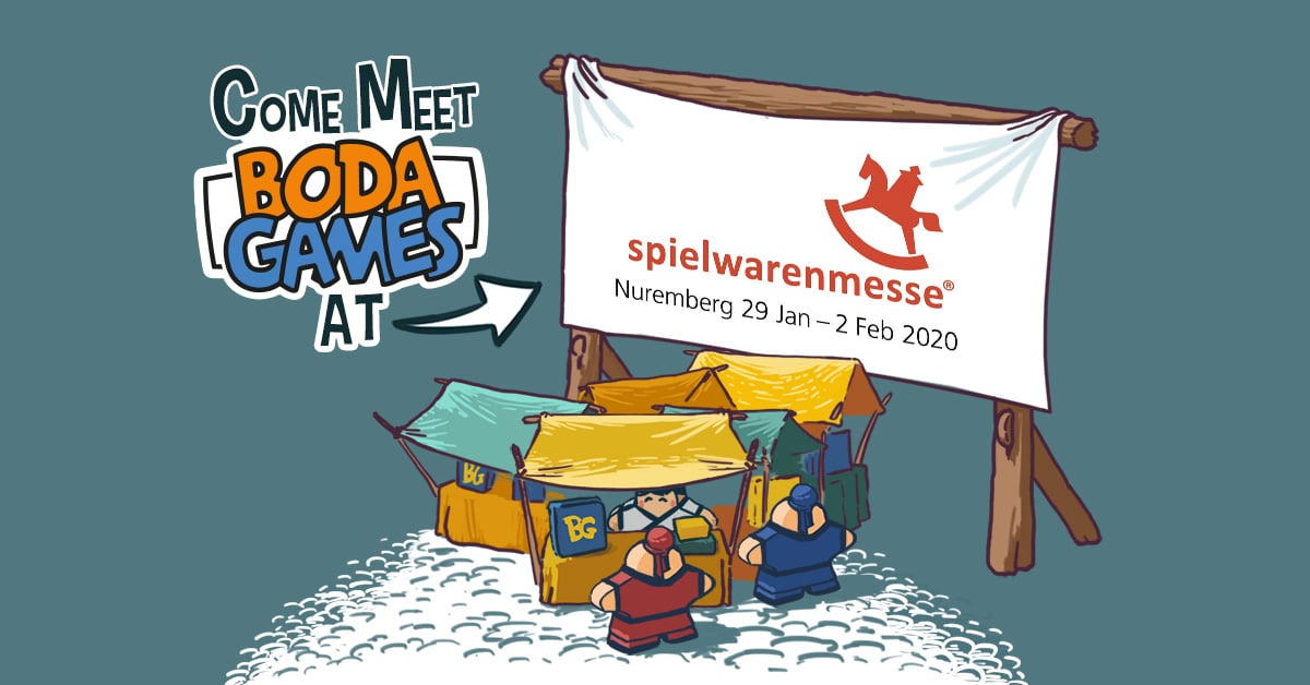 Boda Games Nuremberg 2020 Spielwarenmesse Convention