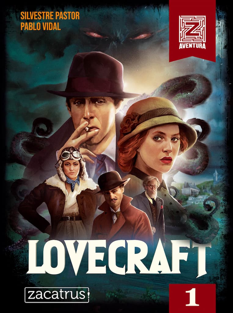 Aventura Z: Vol 1 Lovecraft manufacturing by Boda Games Manufacturing.
