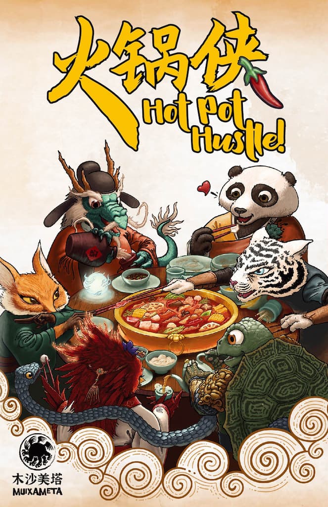 Hot Pot Hustle! manufacturing by Boda Games Manufacturing.
