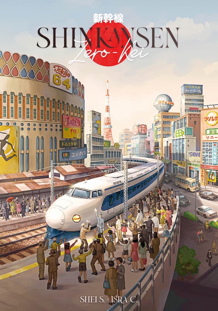 Shinkansen: Zero Kei manufacturing by Boda Games Manufacturing.