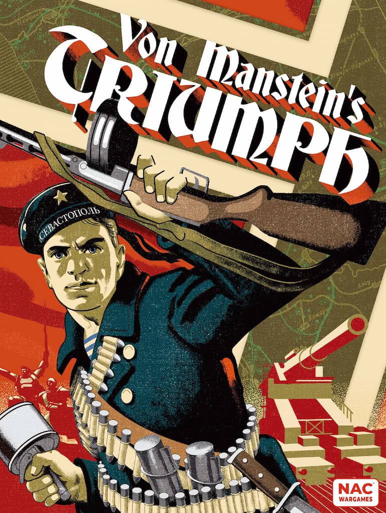 Von Manstein's Triumph was published by NAC Wargames and the board game manufacturer was Boda Games Manufacturing.