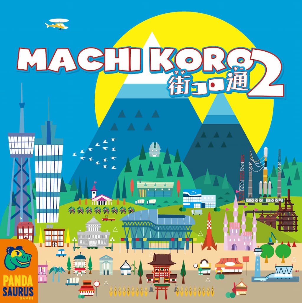 Machi Koro 2 manufacturing by Boda Games Manufacturing.