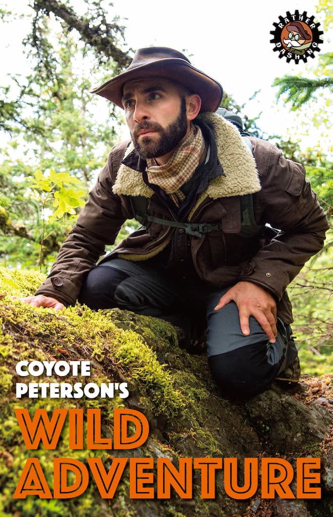 Coyote Peterson's Wild Adventure manufacturing by Boda Games Manufacturing.