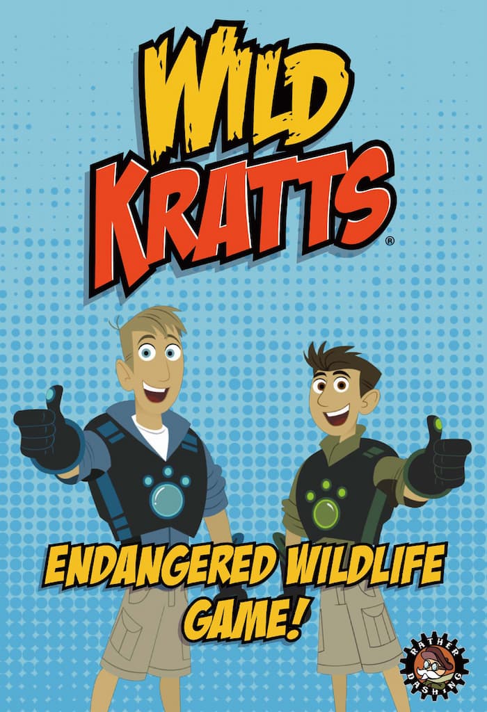 Wild Kratts Endangered Wildlife Game! manufacturing by Boda Games Manufacturing.